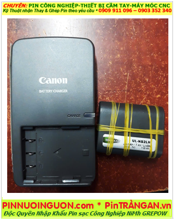 Pin máy ảnh canon UL-NB2LH, Nhận Pin máy ảnh canon UL-NB2LH Pin sạc Lithium